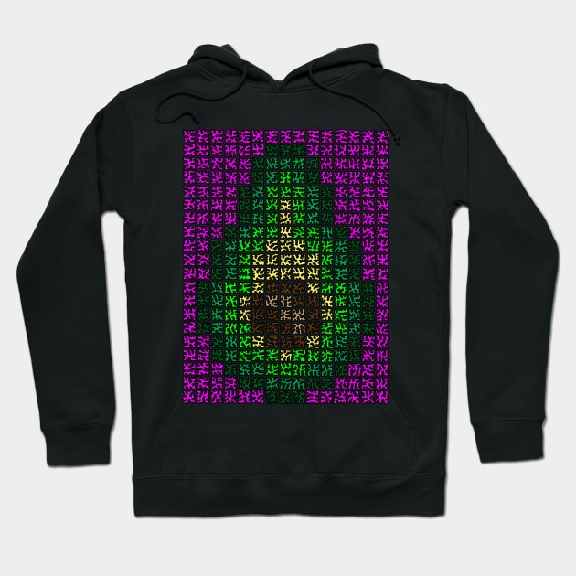 Pixelated Avacado Hoodie by NightserFineArts